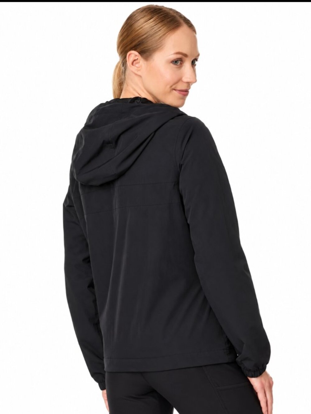 L.L.Bean Mountain Classic Fleece Hoodie Black Size S Full Zip Jacket